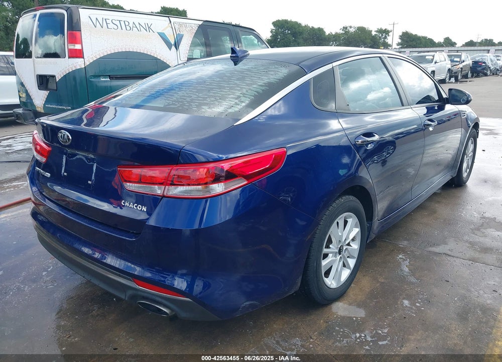 2016 KIA OPTIMA VIN: 5XXGT4L37GG115495