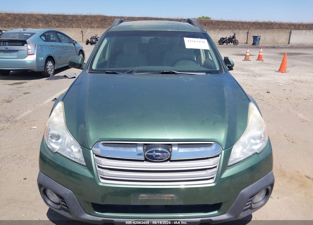 2014 SUBARU OUTBACK 2.5I PREMIUM VIN: 4S4BRBCCXE3269916
