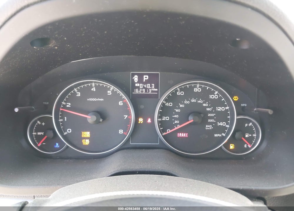 2014 SUBARU OUTBACK 2.5I PREMIUM VIN: 4S4BRBCCXE3269916
