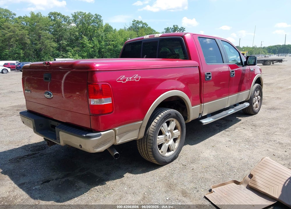 2008 FORD F-150 60TH ANNIVERSARY/FX4/KING RANCH/LARIAT/XLT VIN: 1FTPW14V58FA37420