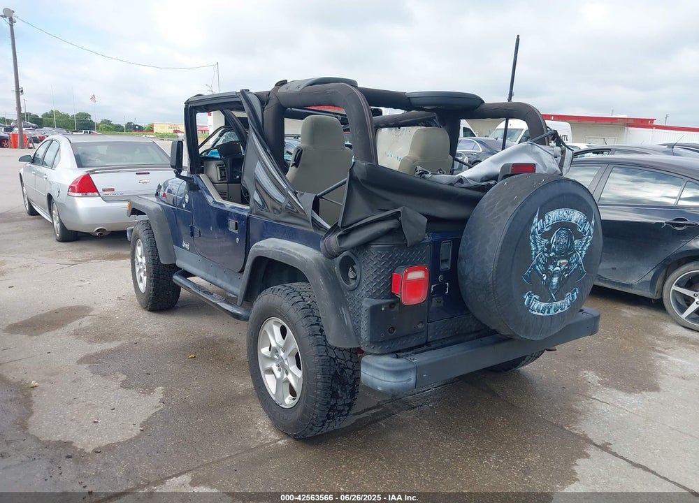 2006 JEEP WRANGLER / VIN: 1J4FA29156P739521