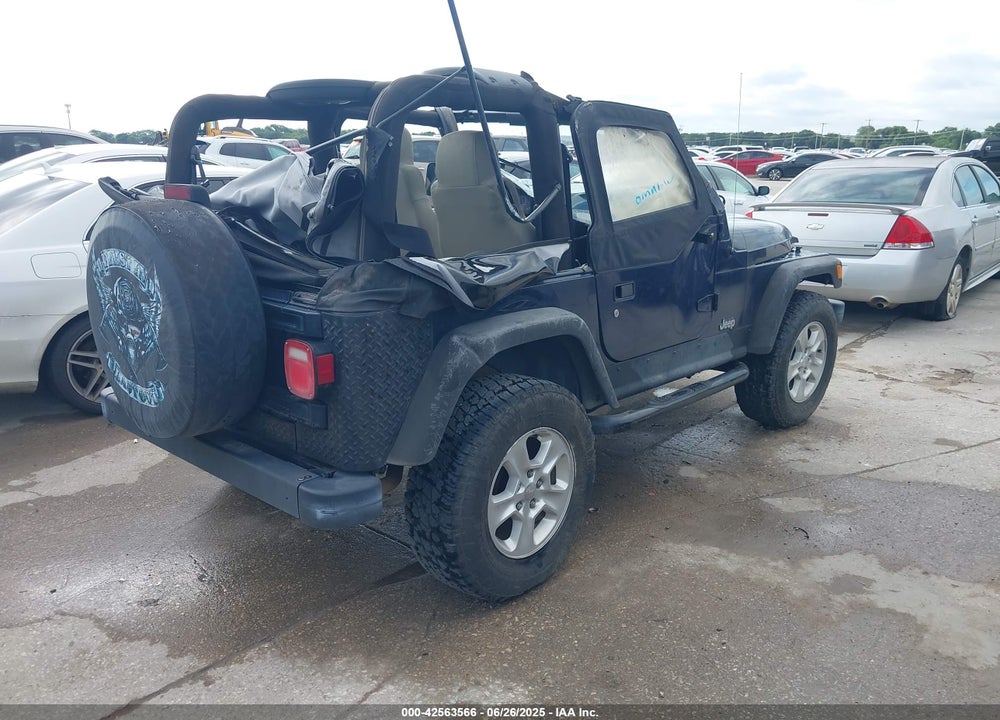 2006 JEEP WRANGLER / VIN: 1J4FA29156P739521