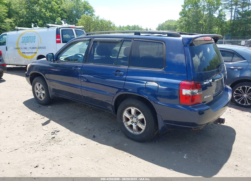 2007 TOYOTA HIGHLANDER VIN: JTEEP21A670202142
