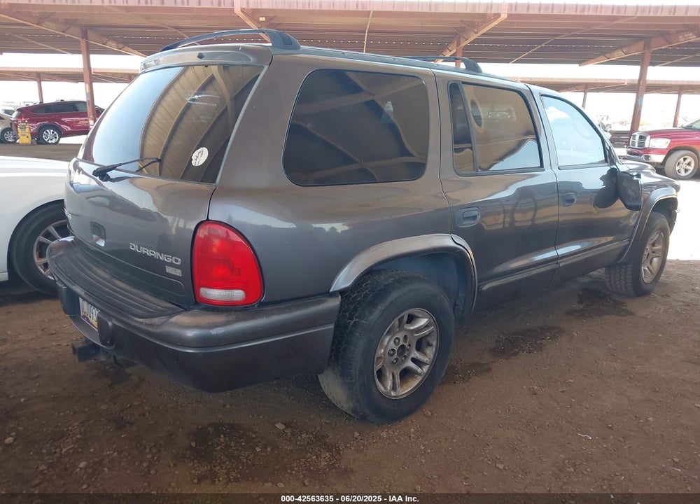 2003 DODGE DURANGO SLT VIN: 1D4HR48N43F556302