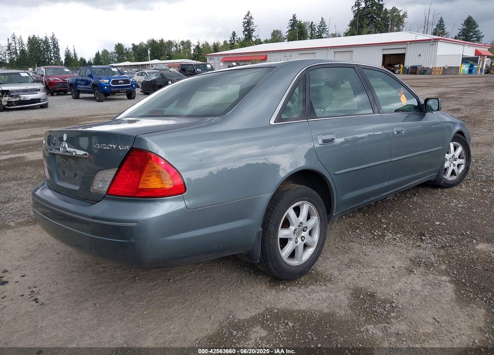 2002 TOYOTA AVALON XLS VIN: 4T1BF28B42U202792
