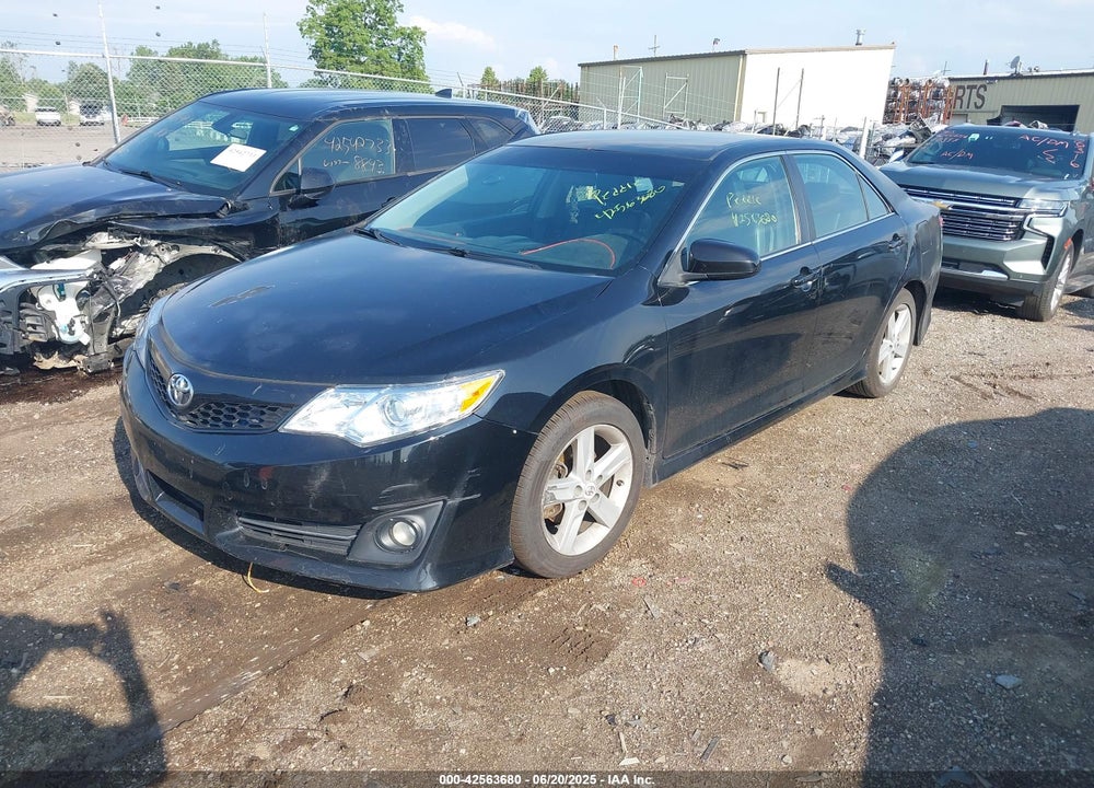 2012 TOYOTA CAMRY SE VIN: 4T1BF1FK9CU153765