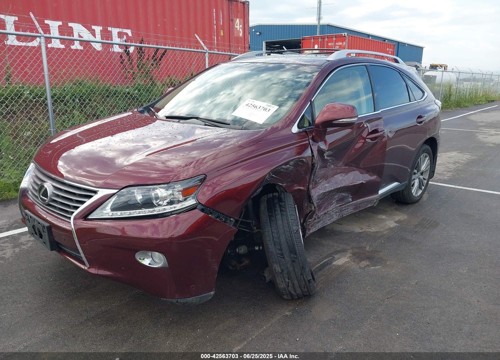 2014 LEXUS RX 350 VIN: JTJBK1BA0E2463344