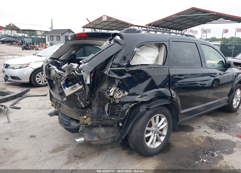 2014 DODGE JOURNEY SXT VIN: 3C4PDDBG8ET250973