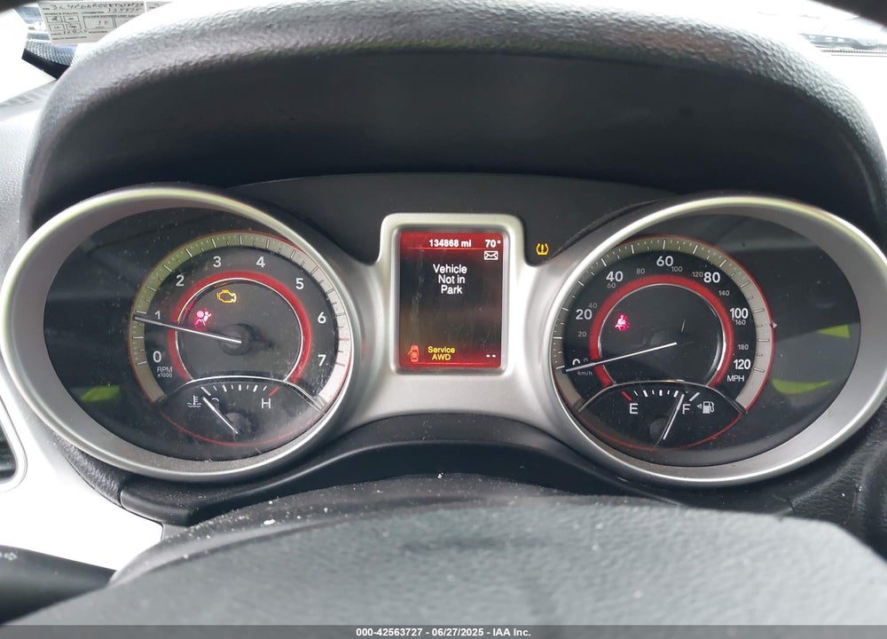2014 DODGE JOURNEY SXT VIN: 3C4PDDBG8ET250973