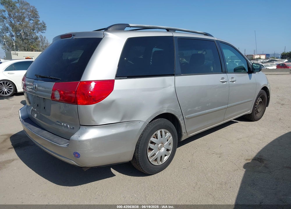 2008 TOYOTA SIENNA LE VIN: 5TDZK23C88S133620