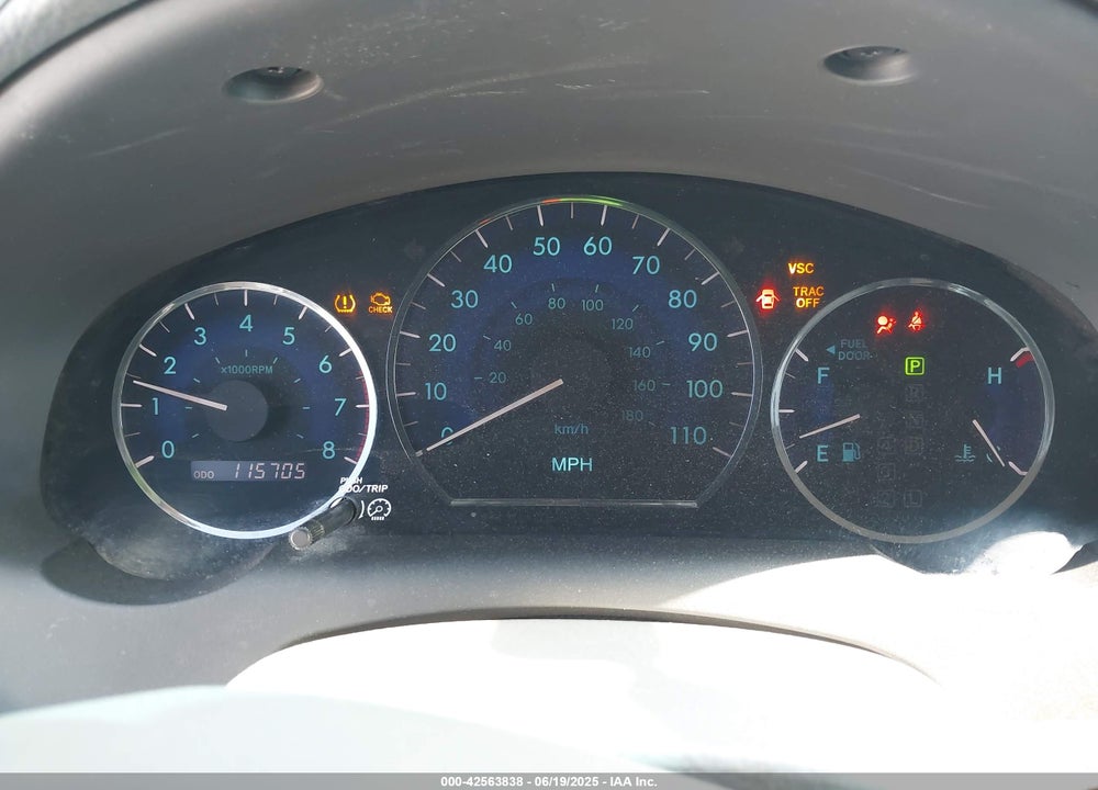 2008 TOYOTA SIENNA LE VIN: 5TDZK23C88S133620