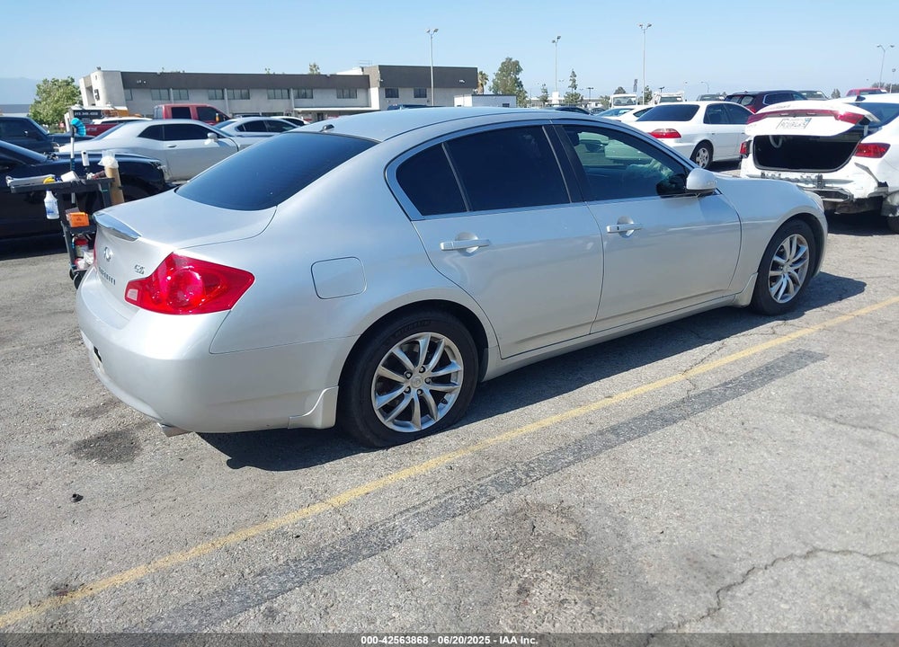 2007 INFINITI G35 JOURNEY VIN: JNKBV61E67M727099