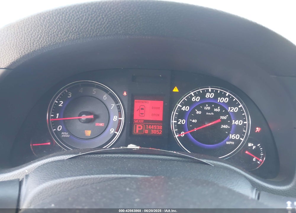 2007 INFINITI G35 JOURNEY VIN: JNKBV61E67M727099