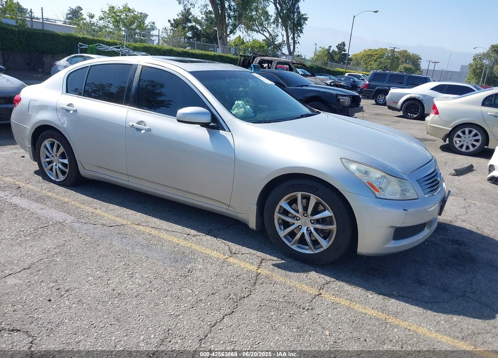 2007 INFINITI G35 JOURNEY VIN: JNKBV61E67M727099