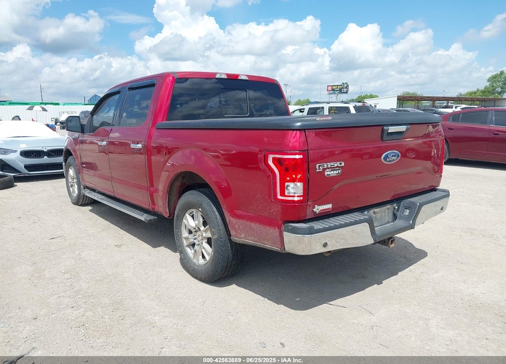 2015 FORD F-150 VIN: 1FTEW1CG2FKE72149