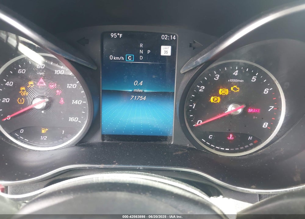 2020 MERCEDES-BENZ GLC 300 4MATIC VIN: WDC0G8EB5LF702511