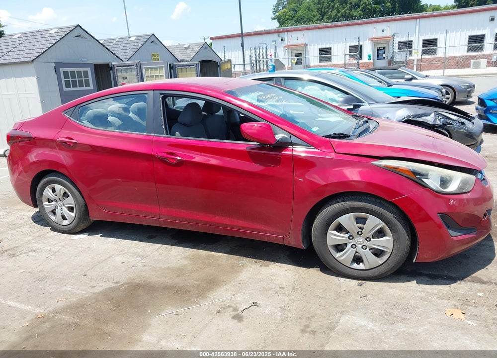 2016 HYUNDAI ELANTRA VIN: KMHDH4AEXGU623667