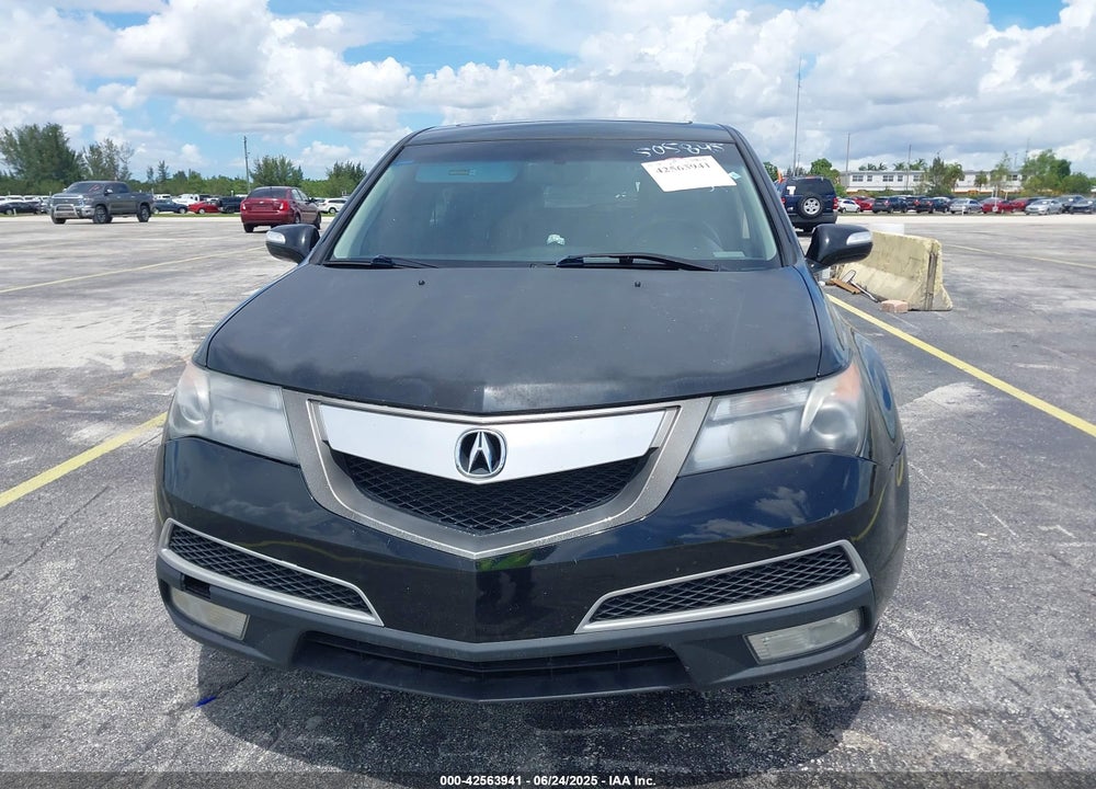 2011 ACURA MDX VIN: 2HNYD2H20BH505845