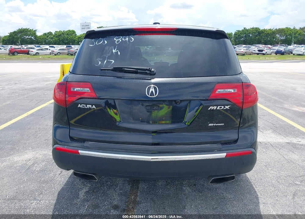 2011 ACURA MDX VIN: 2HNYD2H20BH505845