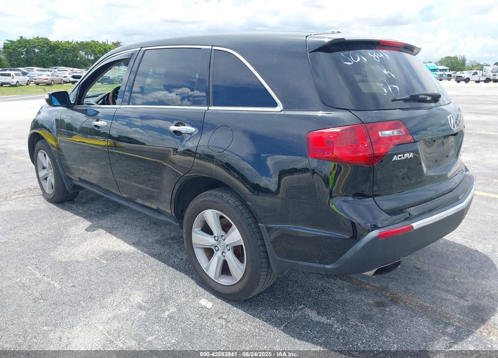 2011 ACURA MDX VIN: 2HNYD2H20BH505845