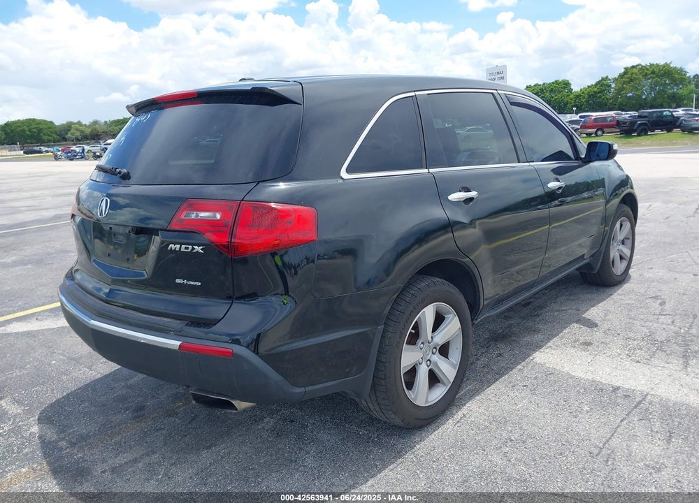 2011 ACURA MDX VIN: 2HNYD2H20BH505845