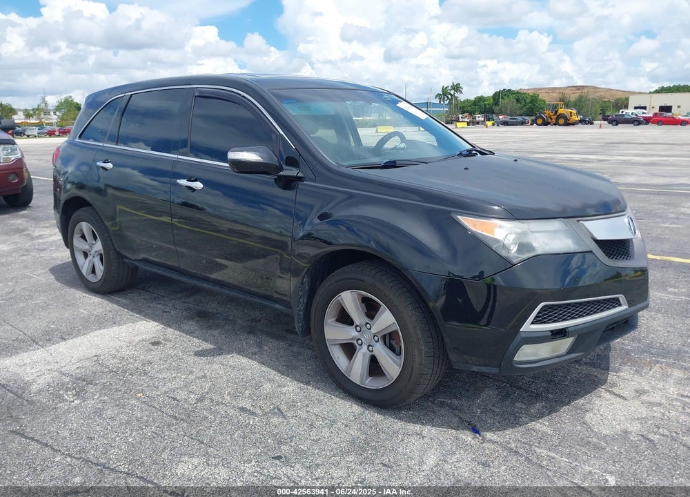 2011 ACURA MDX VIN: 2HNYD2H20BH505845