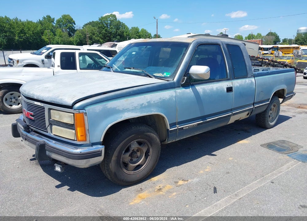 1992 GMC SIERRA C1500 VIN: 2GTEC19K7N1514138