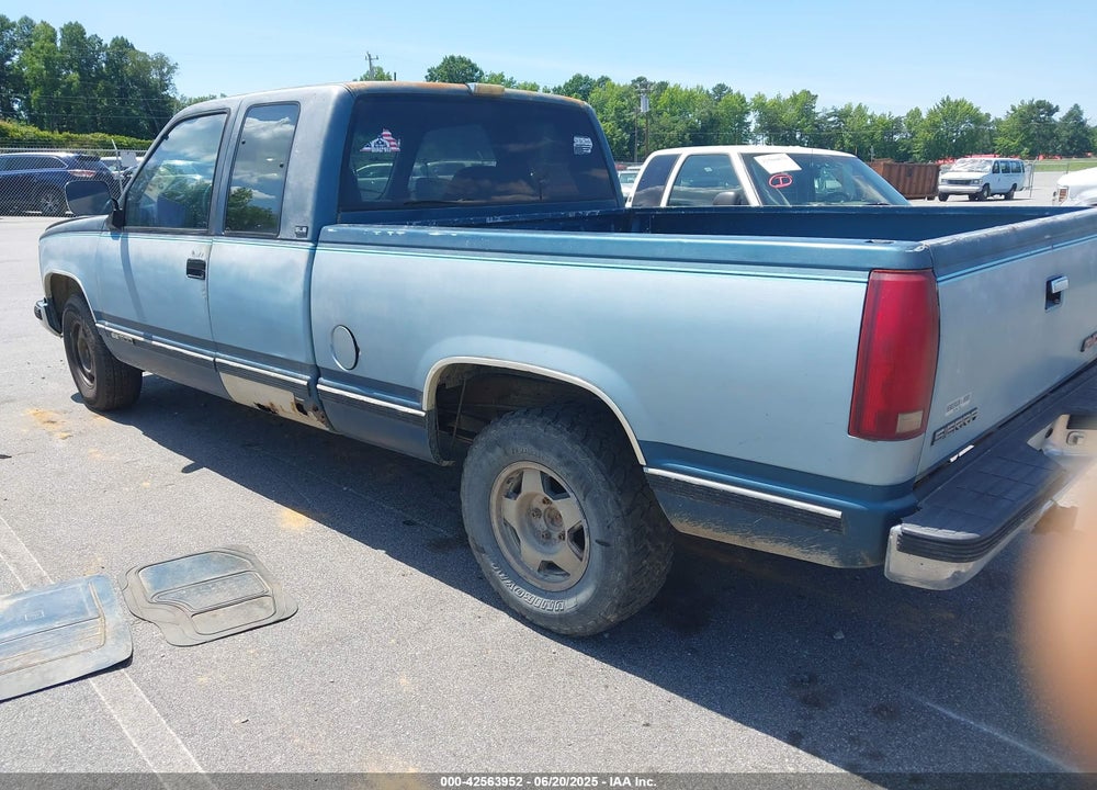 1992 GMC SIERRA C1500 VIN: 2GTEC19K7N1514138