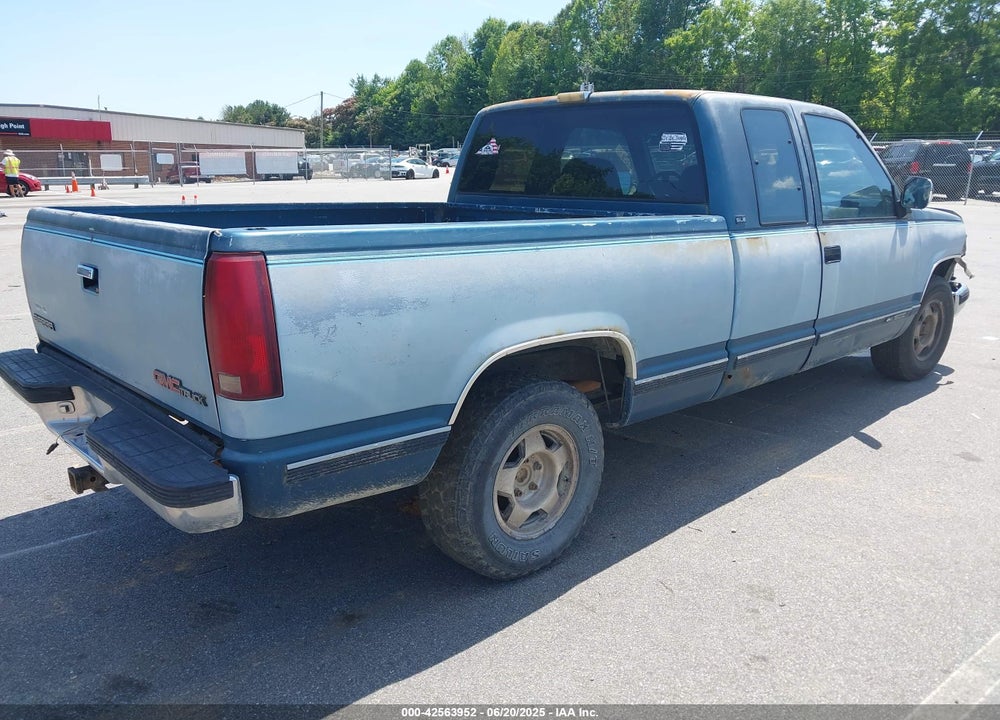 1992 GMC SIERRA C1500 VIN: 2GTEC19K7N1514138