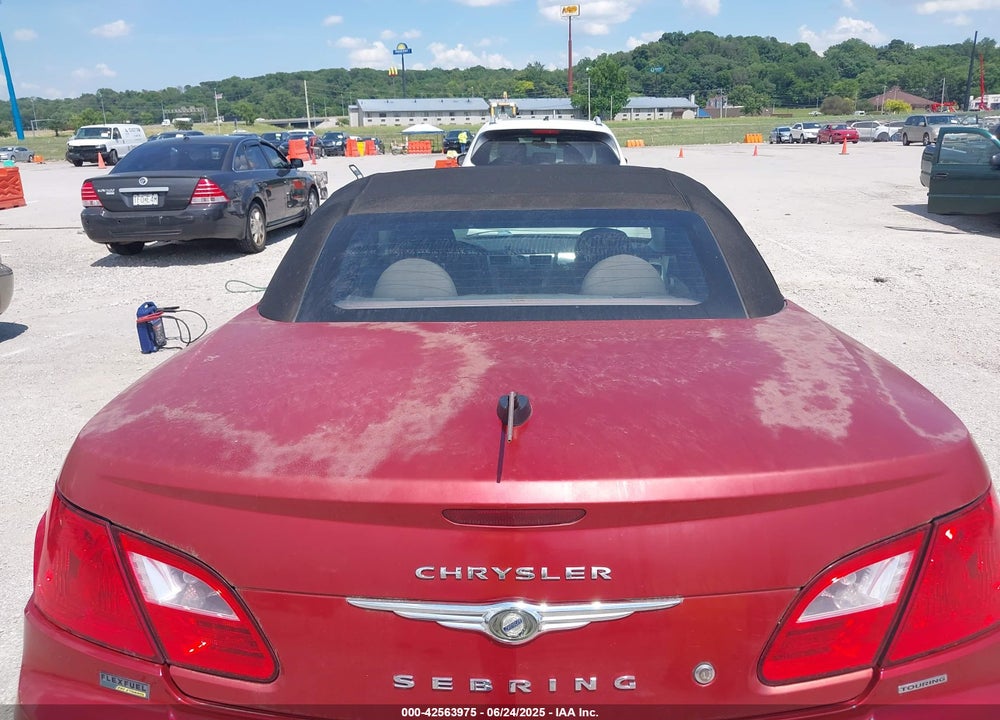 2010 CHRYSLER SEBRING VIN: 1C3BC5ED2AN169535