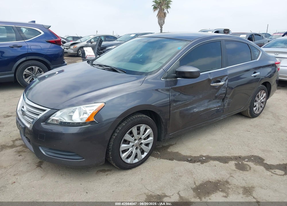 2014 NISSAN SENTRA VIN: 3N1AB7AP3EY236645