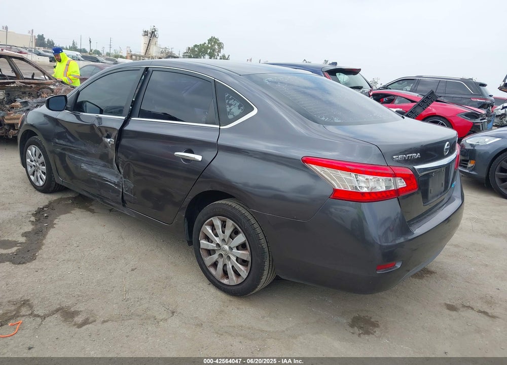 2014 NISSAN SENTRA VIN: 3N1AB7AP3EY236645