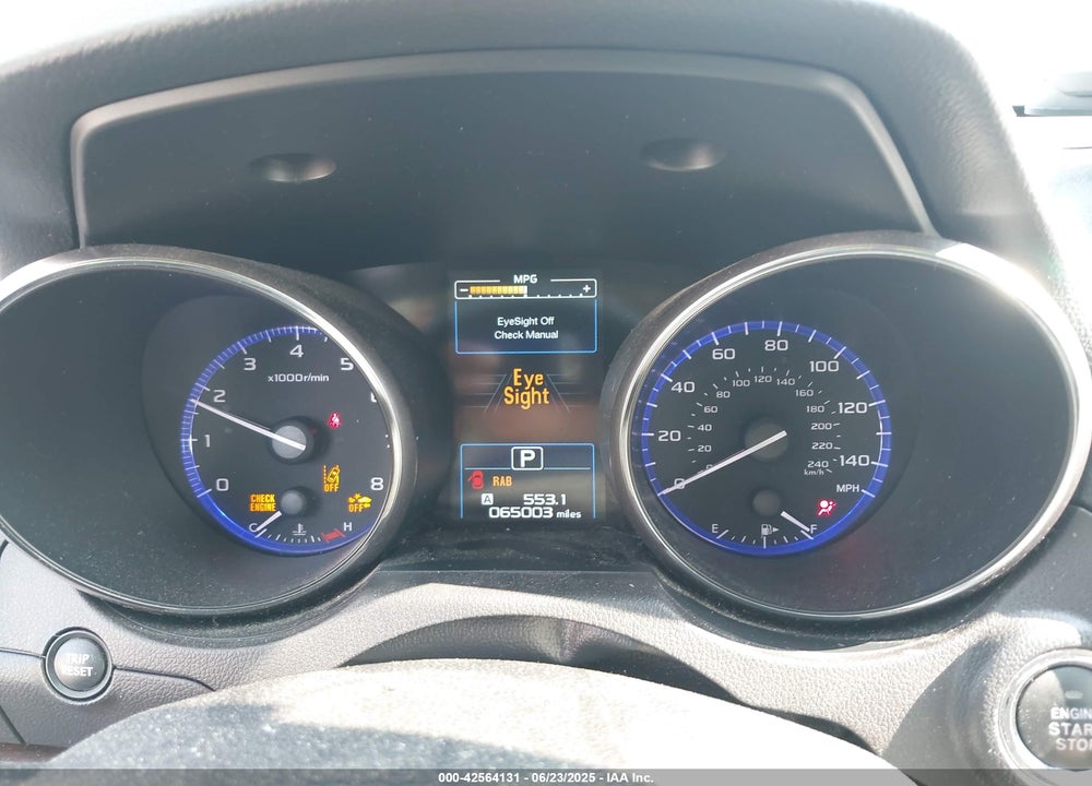 2017 SUBARU OUTBACK VIN: 4S4BSANC6H3333997