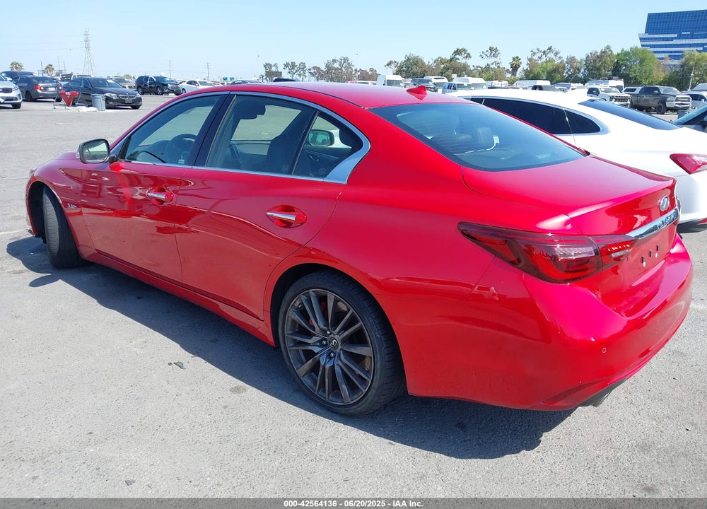 2018 INFINITI Q50 3.0T RED SPORT 400 VIN: JN1FV7AP9JM640169