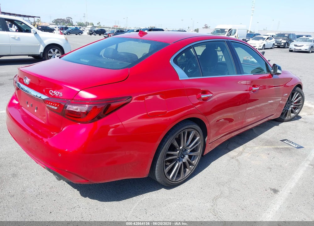 2018 INFINITI Q50 3.0T RED SPORT 400 VIN: JN1FV7AP9JM640169