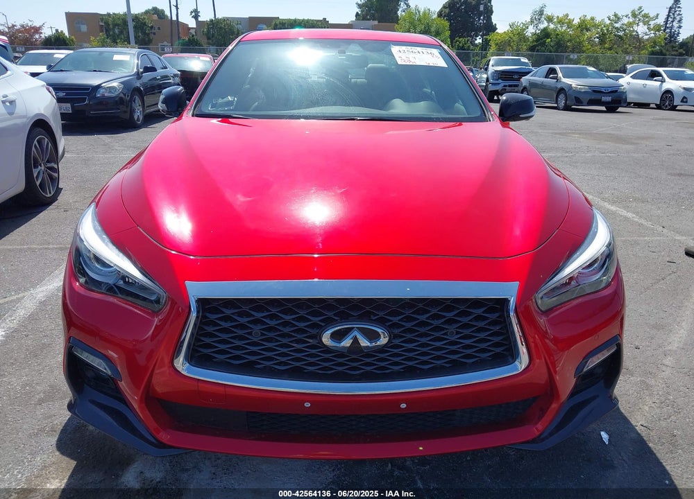 2018 INFINITI Q50 3.0T RED SPORT 400 VIN: JN1FV7AP9JM640169