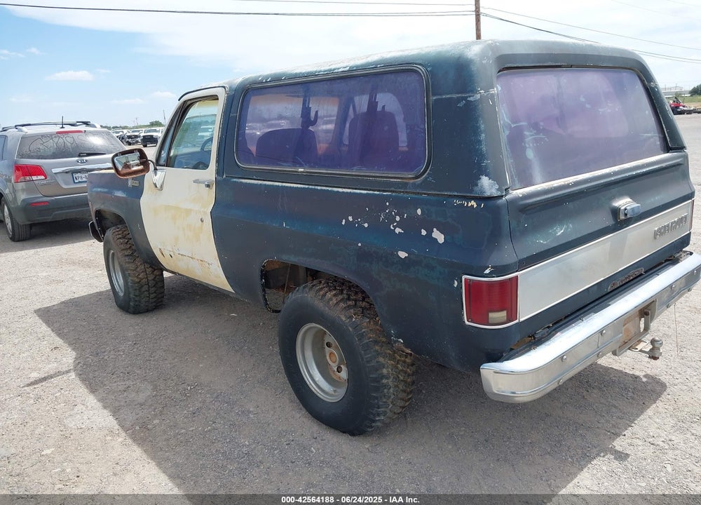 1978 CHEVROLET BLAZER VIN: CKR188Z115613