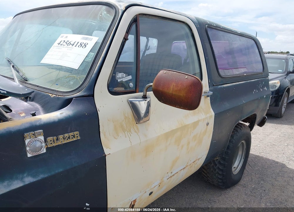 1978 CHEVROLET BLAZER VIN: CKR188Z115613