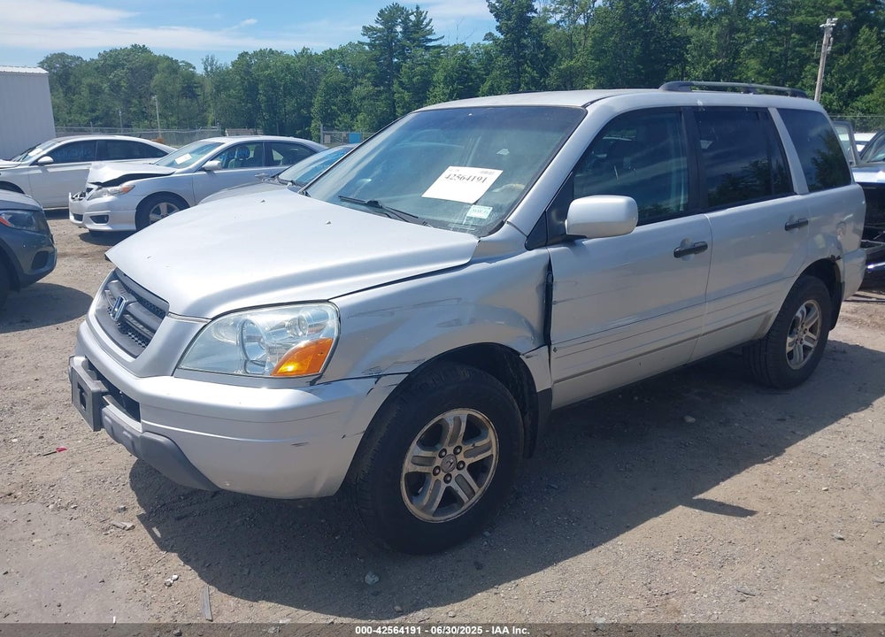 2003 HONDA PILOT EX-L VIN: 2HKYF18603H511022