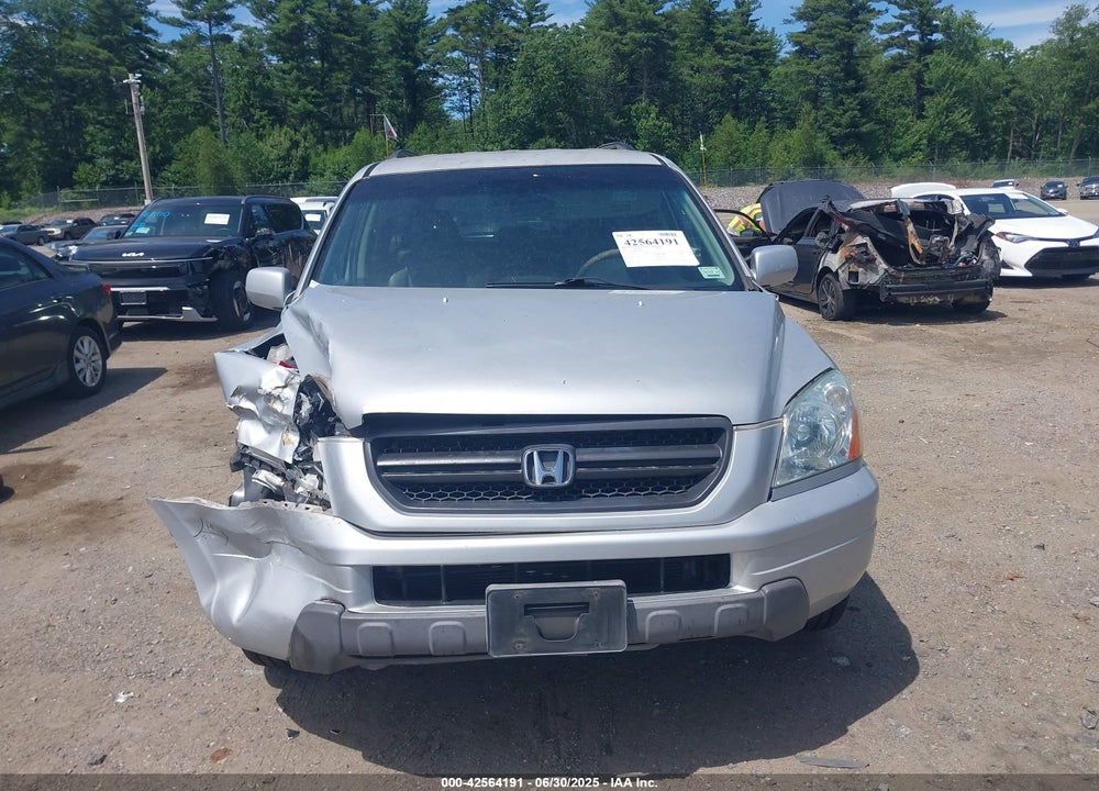 2003 HONDA PILOT EX-L VIN: 2HKYF18603H511022
