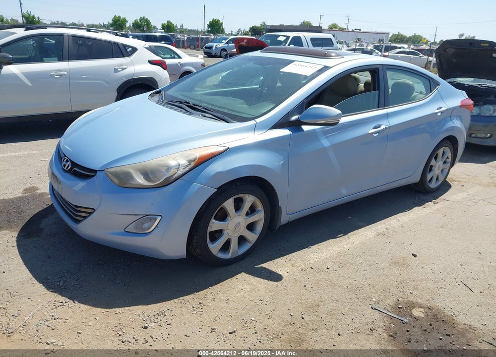 2012 HYUNDAI ELANTRA LIMITED (ULSAN PLANT) VIN: KMHDH4AE3CU495315