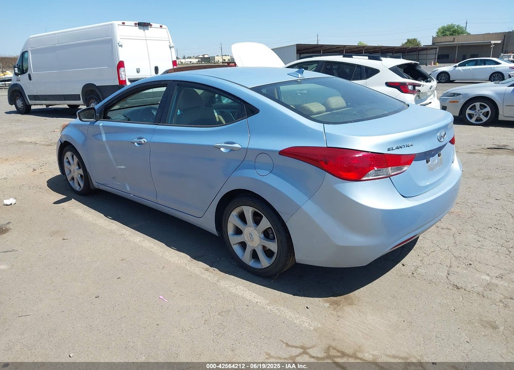 2012 HYUNDAI ELANTRA LIMITED (ULSAN PLANT) VIN: KMHDH4AE3CU495315