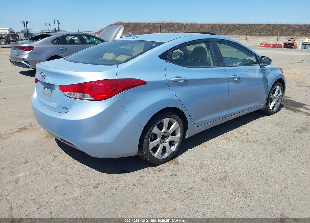 2012 HYUNDAI ELANTRA LIMITED (ULSAN PLANT) VIN: KMHDH4AE3CU495315