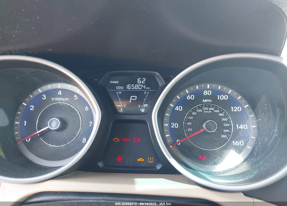 2012 HYUNDAI ELANTRA LIMITED (ULSAN PLANT) VIN: KMHDH4AE3CU495315