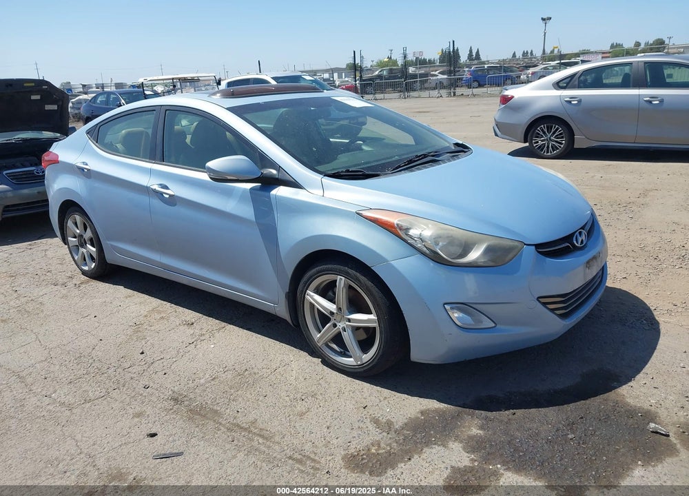 2012 HYUNDAI ELANTRA LIMITED (ULSAN PLANT) VIN: KMHDH4AE3CU495315