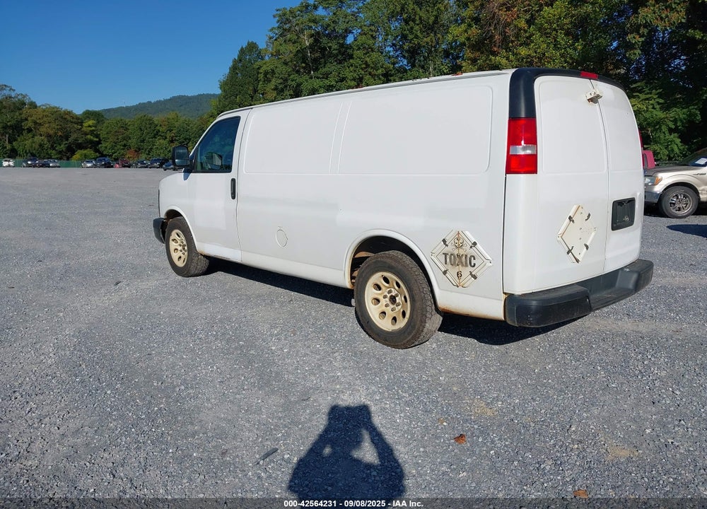 2013 CHEVROLET EXPRESS 1500 WORK VAN VIN: 1GCSHAF4XD1172439