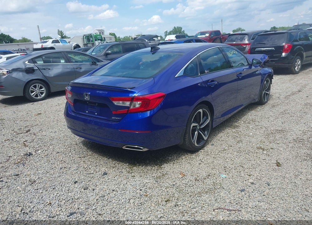 2022 HONDA ACCORD VIN: 1HGCV1F35NA084468
