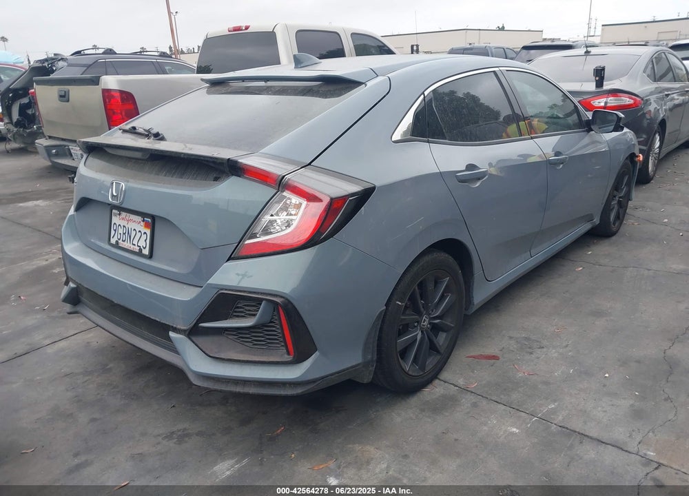 2020 HONDA CIVIC EX VIN: SHHFK7H6XLU418043