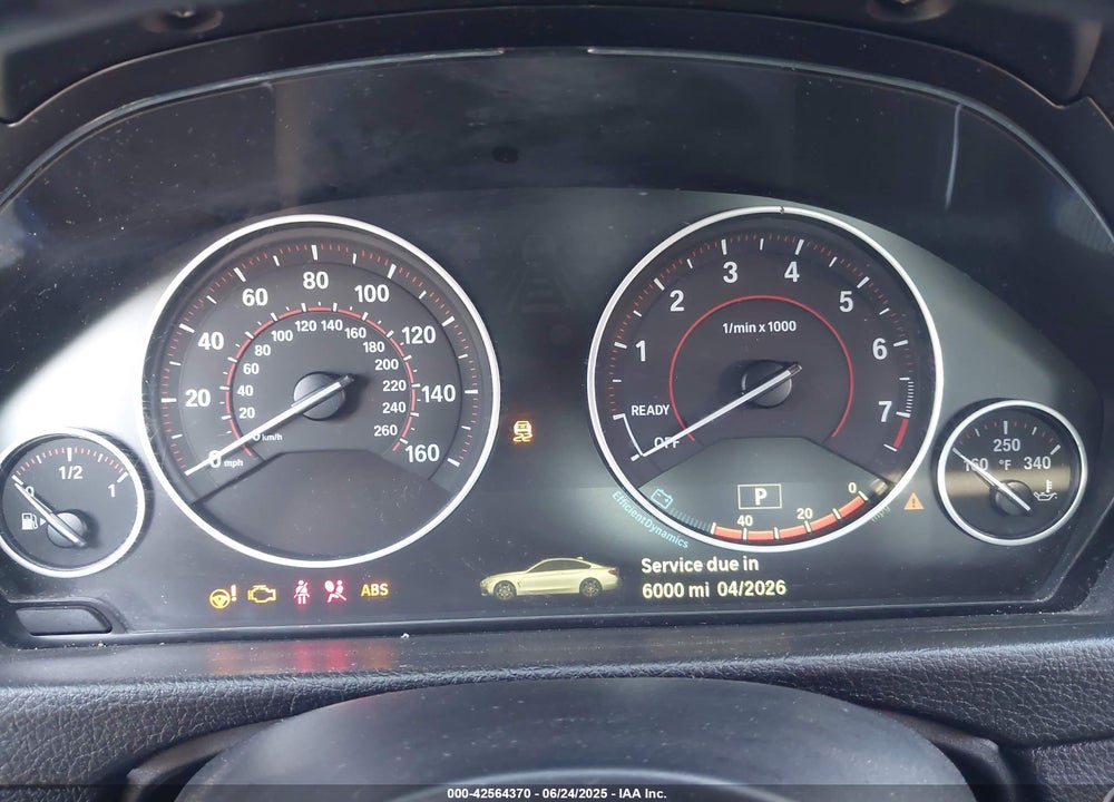 2015 BMW 435I XDRIVE VIN: WBA3R5C51FK372044