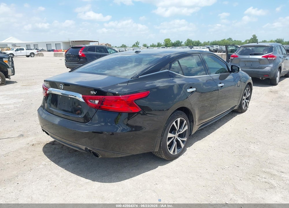 2017 NISSAN MAXIMA VIN: 1N4AA6APXHC390072